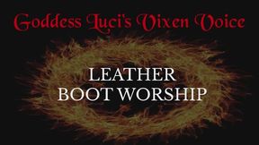 Leather Boot Worship