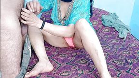 Indian Sexy Village Girl Hot Rubbing When Riding on Bigg Dick in Cowgirl, Hindi Porn Video