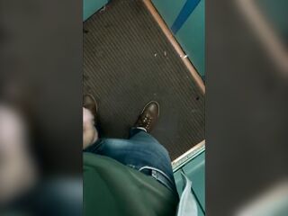 Wanking and cumming in a public ELEVATOR! I can be seen at any pont of time!