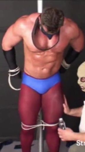 Superhero Stripped & Man Handled