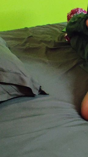 Thrilling moment from "Asian Stepmom Gets Unexpected Surprise Fuck."