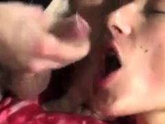 A cum kiss