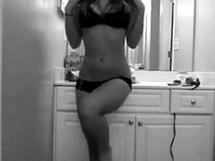 black and white teen strip