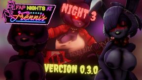 Fap Nights at Frenni's night 3, All the scenes from night 3, protecting us from a super horny Bonfie