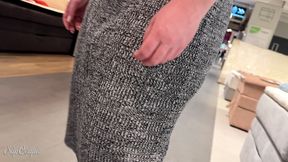 Full Version! Risky Day in a Furniture Store - Handjob Blowjob and Fucking