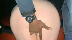 Youngenglishbbw - Sucking BBC Nata4sex outdoors fingering my fat pussy bent over