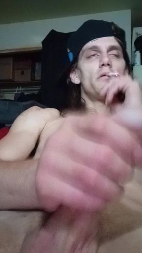 Smoker Cum Tease Big Cock