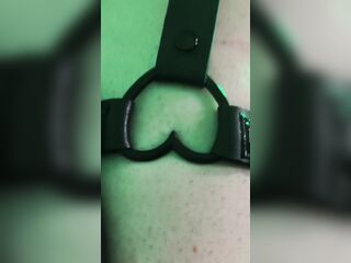 Latex Foot Santa Rock Cutie Fetish - Red Lengerie & Gloves