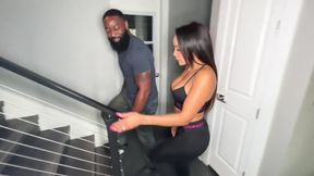 Sexy Latina Gets a Naughty Massage BBC