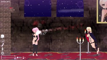 Milking Machine's Futanari Frenzy: Devil Queen Teases Marielle