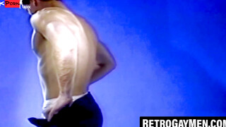 Vintage Gold - Hairy Dudes Flaunting Thick Dick in Old-School Style