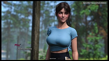 Busty beauty in the woods - Summer Heat (Part 12) By Naughty Fox Games - 3D Porn Game