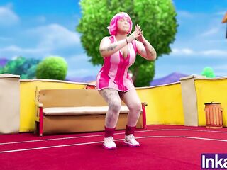 INKA CITY - Vergotacus and Fierroten screw Stephanie with a pink twat in the booty and Zigy fists her