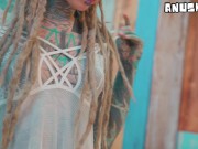 Hard ANAL fuck for Tattooed Girl - Balls Deep Assfuck for Goth Slut - ATM, Facial