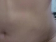Taking some much needed backshots and letting my friend cum on my ass agian!