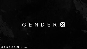 Genderx - guy punished for telling everyone about his gf's large penis