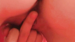 Naughty Teen Brunette Fingering her tight twat