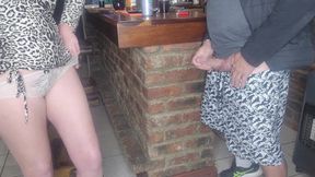 Friends Wife Jerking Me off for a Dare Ends in Fucking