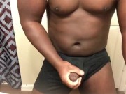 Beef Cake Busting A Nut