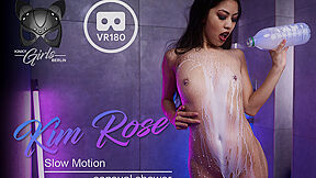 Slow Motion - Sensual Shower With Kim Rose
