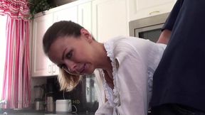 Tyron otk spanking in the kitchen