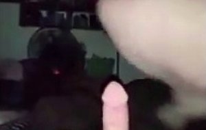 Beautiful chunky teen riding a intense cock