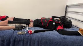 Twink in Mx Gear Gets Tormented
