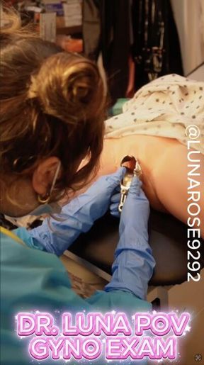 DR. LUNA POV GYNO EXAM!🧤🩺🩵