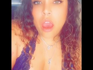 Large natural titties British playgirl, tit stroke with giant sex tool and then bangs herself hard!