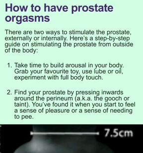 Prostate Orgasams Anal