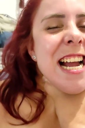 I Made the Cuckold Cum in the Blowjob and in Spanish to Drink Fresh Cum - Red