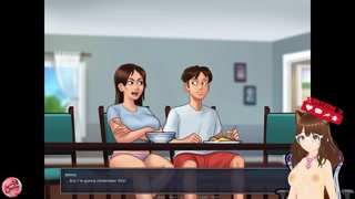 Summertime saga #12 - My friend allows me to touch her breasts in the school ba - Jazziuu - Gameplay