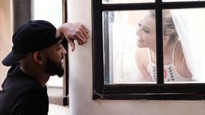 ”Case of a cockhungry blonde & the big black dick”