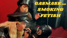 GASMASK AND SMOKING FETISH