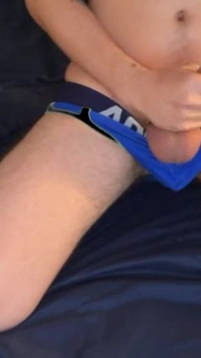 Jerking - Huge Cumshot