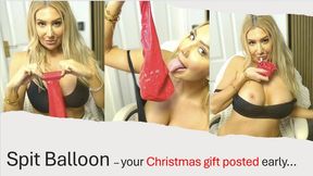 Spit Balloon - Watch me make the perfect messy gift for you...