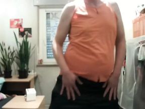 Naked only via webcam!