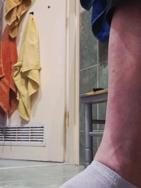 Straight Husband Plays with Balls