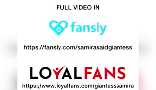 giantess samira swallowing gummy bears. lots of tongue, uvula, vore.