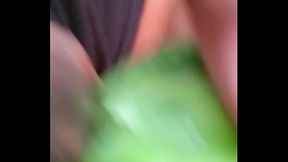 Cucumber &amp_ Aloe Vera Gel! Conscious Masturbation