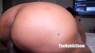 Brooklyn honey ass so phat big booty thickness riding bbc blvck rose