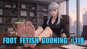 Foot Fetish Gooning #11B: Surrender Your Mind to Pampered Soles (Animated)