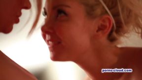 Pussy play in front of my lesbian Stepaunty