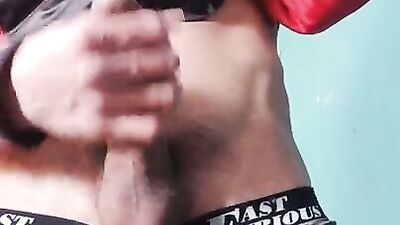 Look at the rich cum she ended up giving me, so hot