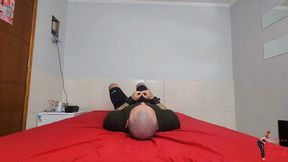 Face sitting one, Qweeen and Slave Rebbit Gay, Cam by Manu, FULL HD