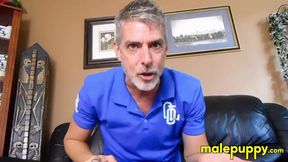 Jose Cortez begs his stepdad Richard Lennox to now swallow him full in his nasty mout