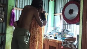 Dewar ne choda Khana pakane ki somoy