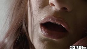 Hardcore blindfolded sex with Rebel Lynn so MILF enjoyed husbands stepbro