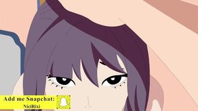 Girlfriend takes public creampie after climax