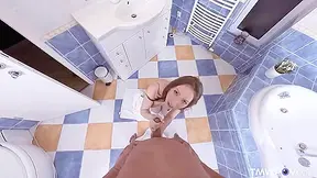Bathroom Quickie Sex With Linda Weasley
